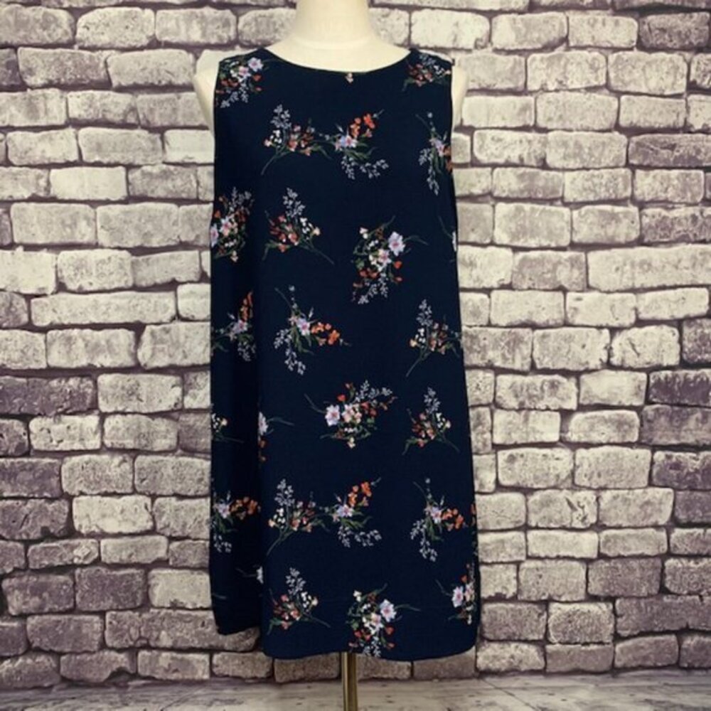 Gibson Sleeveless Floral Dress Size Large